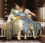 Lord Frederic Leighton The Muisc Lesson oil painting picture wholesale